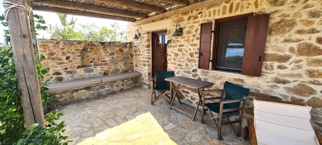 The Stone House Villa Potamos  Bagian luar foto