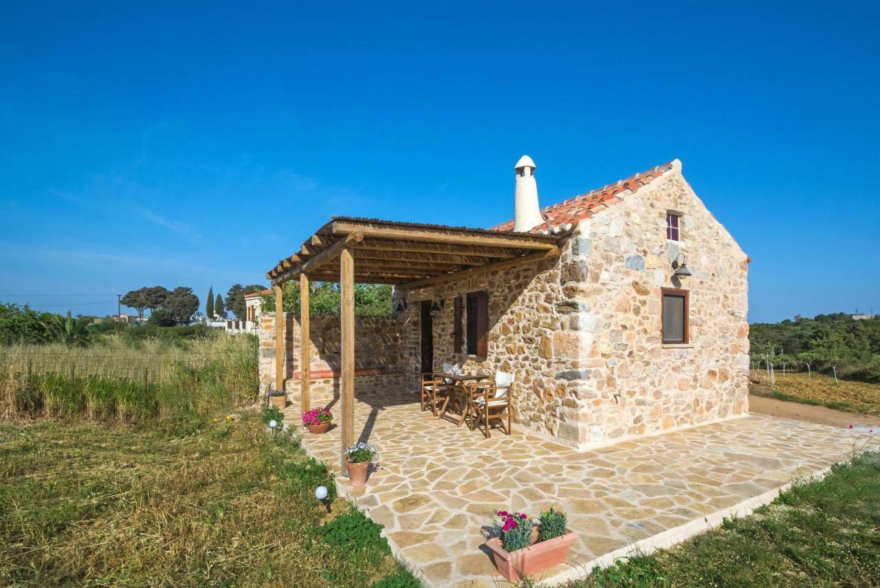 The Stone House Villa Potamos  Bagian luar foto