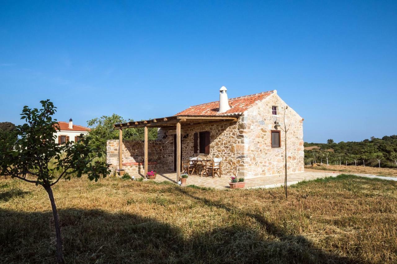 The Stone House Villa Potamos  Bagian luar foto