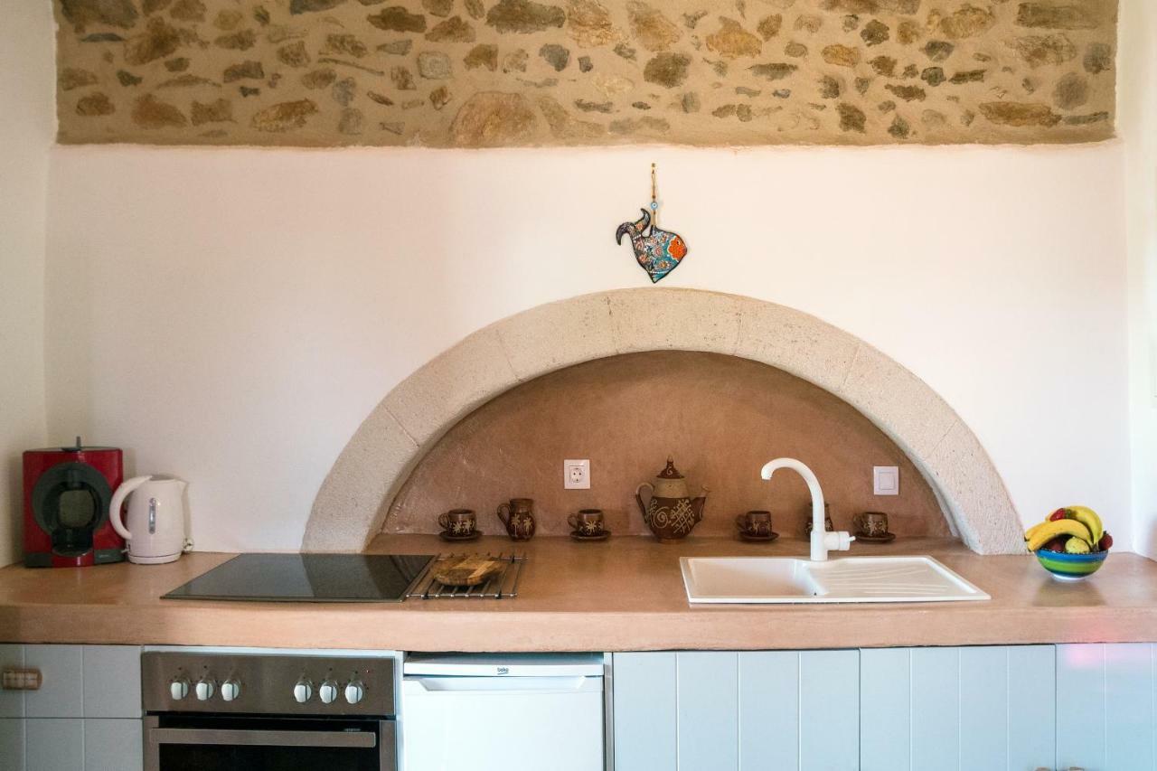The Stone House Villa Potamos  Bagian luar foto