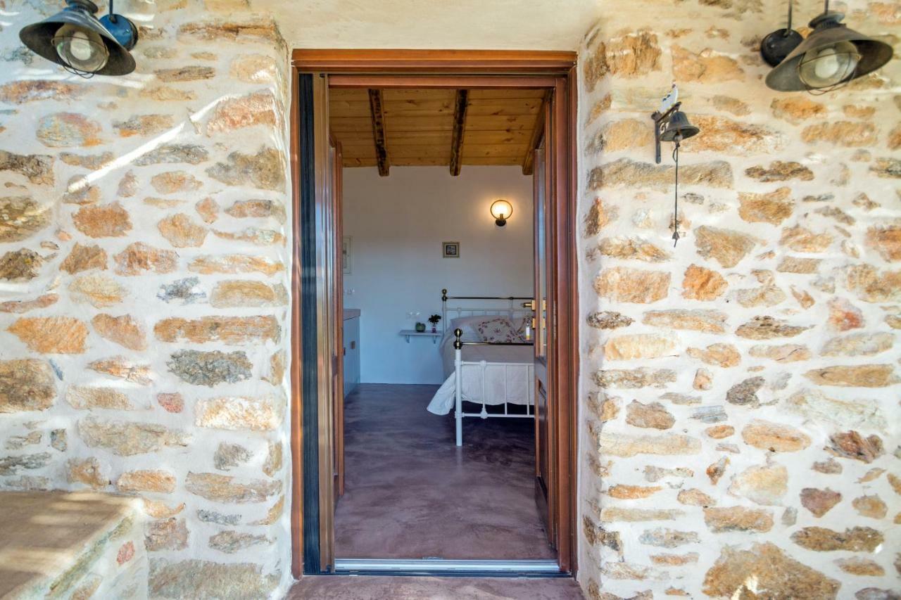 The Stone House Villa Potamos  Bagian luar foto